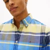 Regular Fit Plaid Stretch Oxford Shirt Regular Fit Plaid Stretch Oxford Shirt