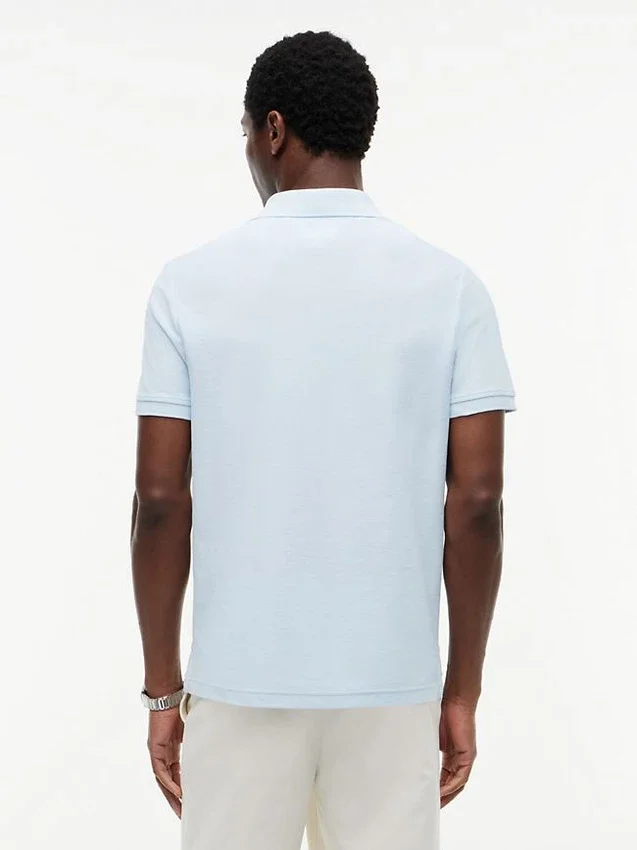 Regular Fit Script Monogram Pique Polo Regular Fit Script Monogram Pique Polo