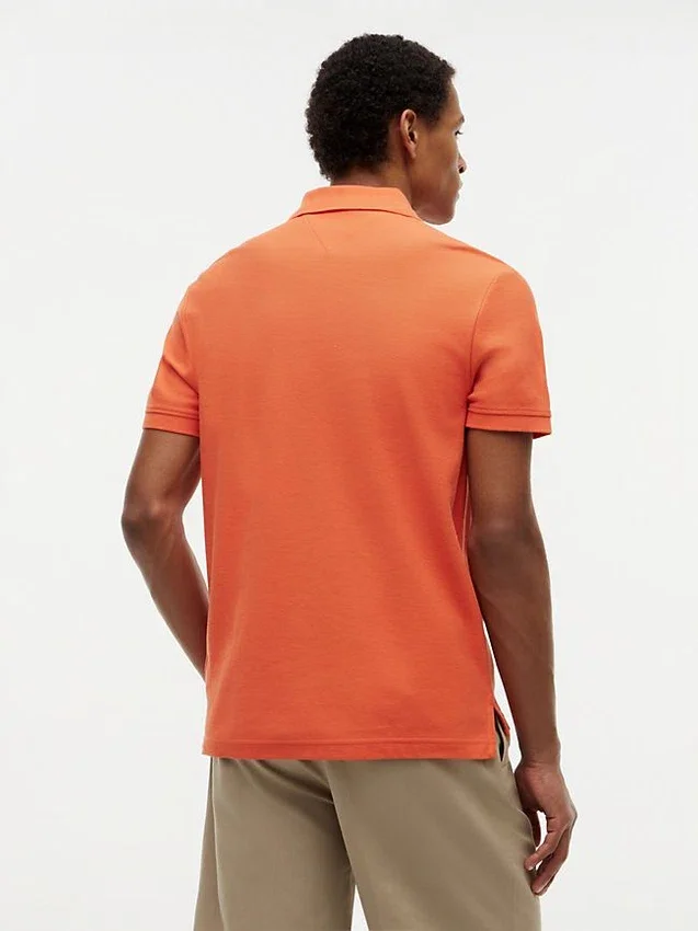 Regular Fit Script Monogram Pique Polo Regular Fit Script Monogram Pique Polo