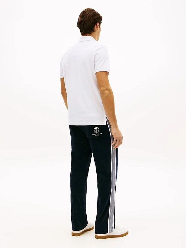 Regular Fit Script Monogram Pique Polo Regular Fit Script Monogram Pique Polo