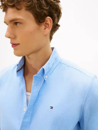 Regular Fit Short-Sleeve Oxford Shirt