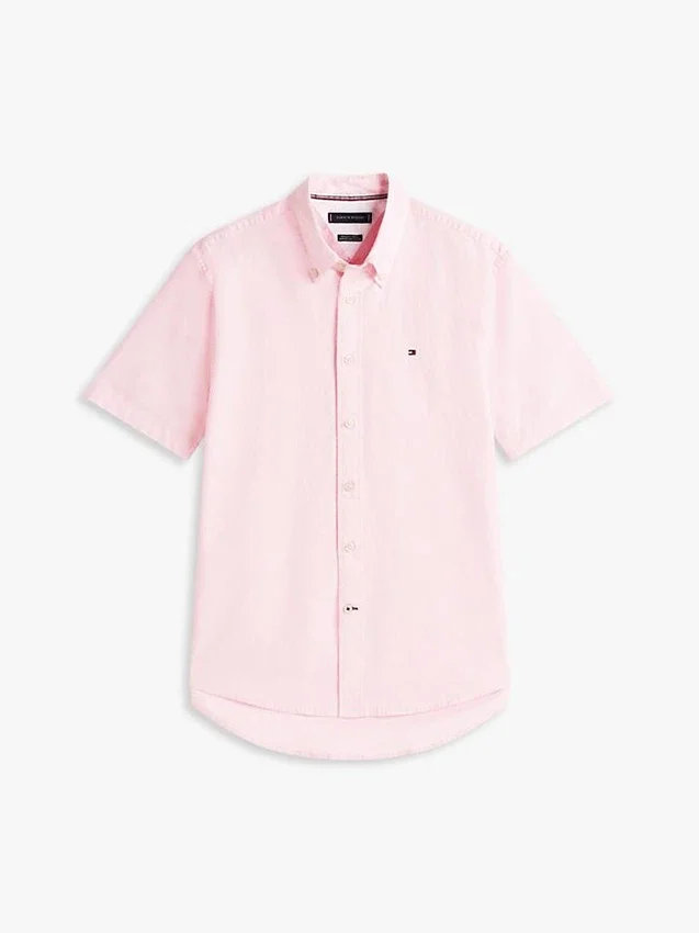 Regular Fit Short-Sleeve Oxford Shirt Regular Fit Short-Sleeve Oxford Shirt