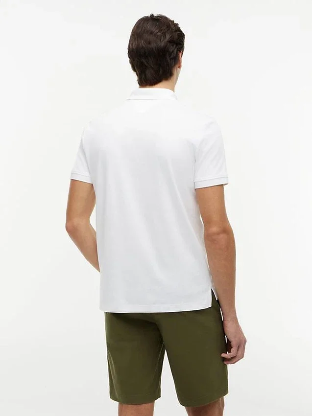 Regular Fit Smooth Cotton Zip Polo Regular Fit Smooth Cotton Zip Polo