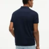 Regular Fit Smooth Cotton Zip Polo Regular Fit Smooth Cotton Zip Polo