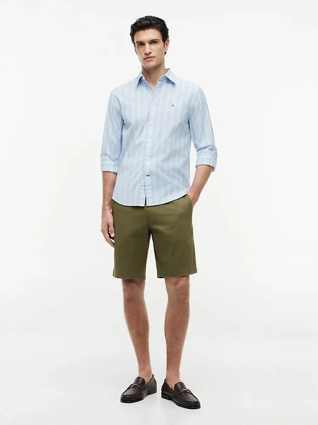 Regular Fit Striped All-Day Shirt Regular Fit Striped All-Day Shirt
