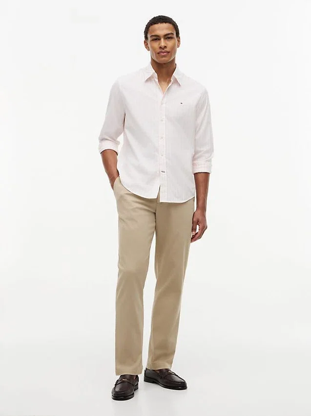 Regular Fit Striped All-Day Shirt Regular Fit Striped All-Day Shirt