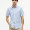 Regular Fit Striped Cotton-Linen Shirt Regular Fit Striped Cotton-Linen Shirt