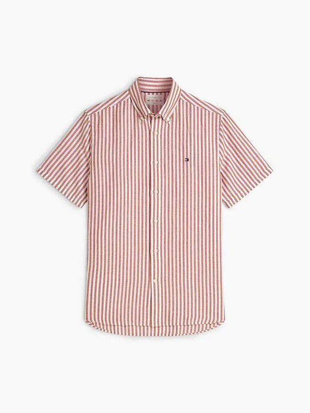 Regular Fit Striped Cotton-Linen Shirt Regular Fit Striped Cotton-Linen Shirt