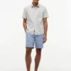 Regular Fit Striped Linen-Blend Shirt