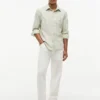 Regular Fit Striped Linen-Blend Shirt Regular Fit Striped Linen-Blend Shirt