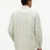 Regular Fit Striped Linen-Blend Shirt Regular Fit Striped Linen-Blend Shirt