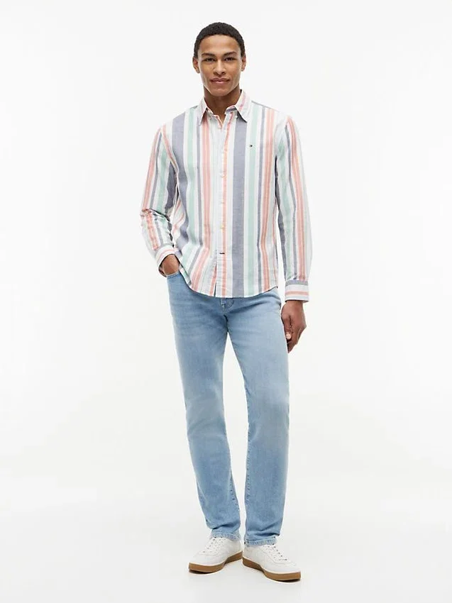 Regular Fit Striped Oxford Shirt Regular Fit Striped Oxford Shirt