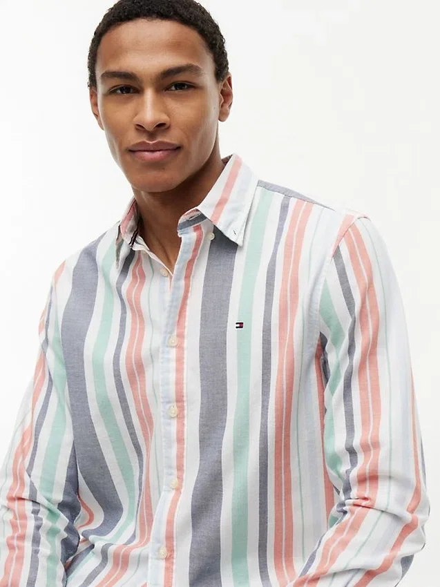 Regular Fit Striped Oxford Shirt Regular Fit Striped Oxford Shirt