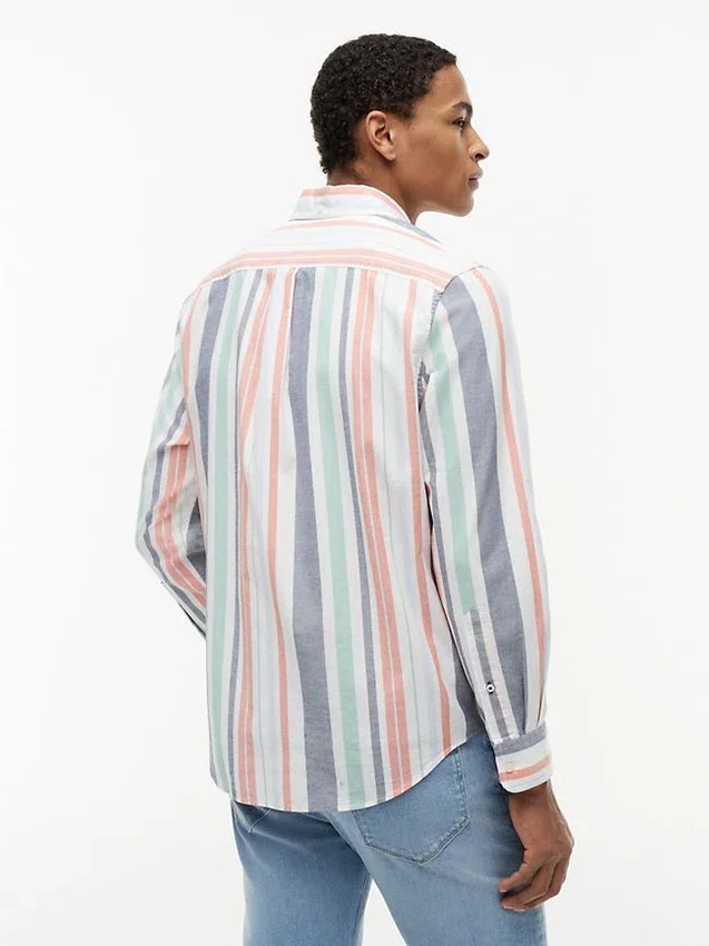 Regular Fit Striped Oxford Shirt Regular Fit Striped Oxford Shirt