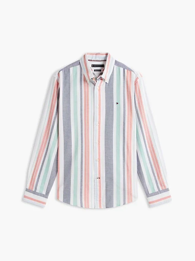 Regular Fit Striped Oxford Shirt Regular Fit Striped Oxford Shirt