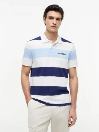 Regular Fit Striped Polo