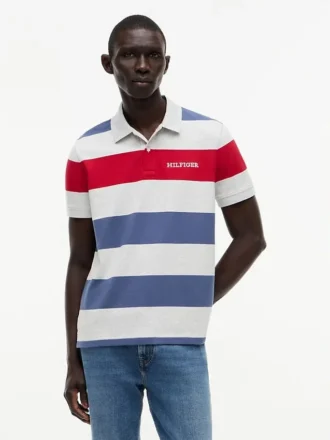 Regular Fit Striped Polo