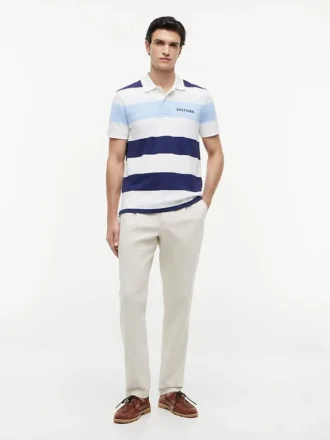 Regular Fit Striped Polo