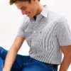 Regular Fit Striped Seersucker Shirt Regular Fit Striped Seersucker Shirt