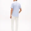 Regular Fit Striped Seersucker Shirt Regular Fit Striped Seersucker Shirt
