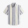 Regular Fit Striped Stretch Oxford Shirt Regular Fit Striped Stretch Oxford Shirt