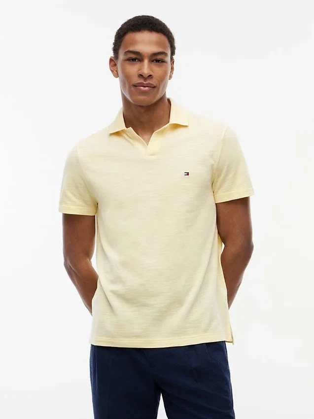 Regular Fit Textured Oxford Slub Polo Regular Fit Textured Oxford Slub Polo