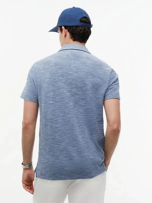 Regular Fit Textured Oxford Slub Polo Regular Fit Textured Oxford Slub Polo
