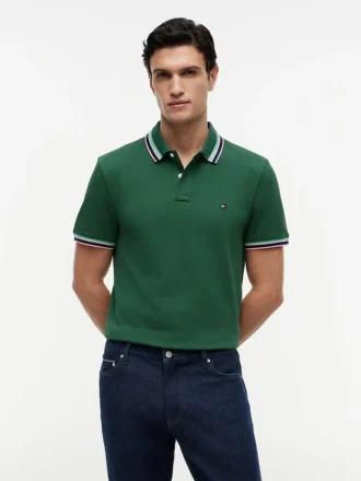 Regular Fit Tipped Polo
