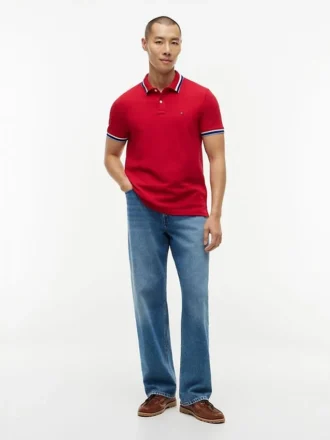 Regular Fit Tipped Polo