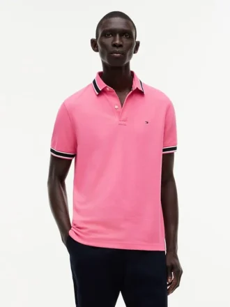 Regular Fit Tipped Wicking Polo