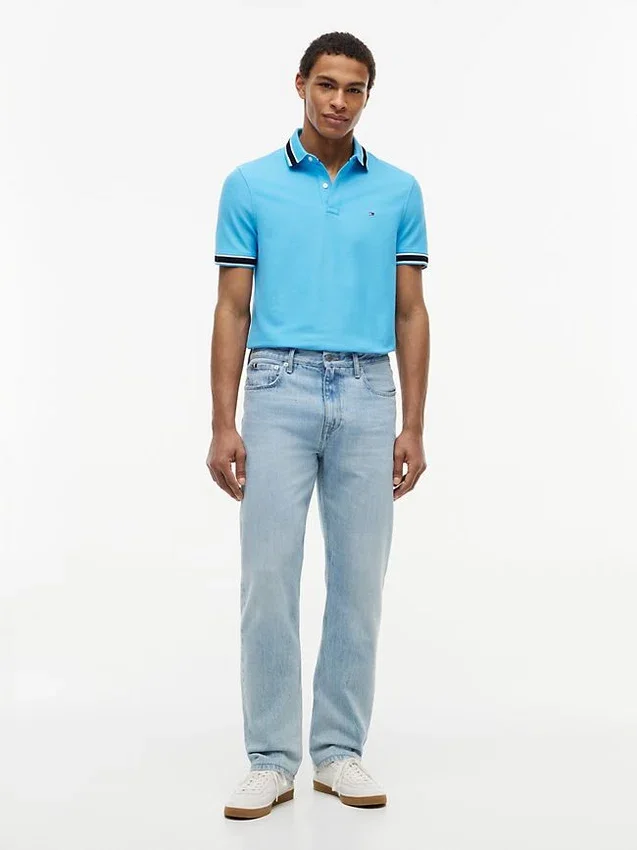 Regular Fit Tipped Wicking Polo Regular Fit Tipped Wicking Polo