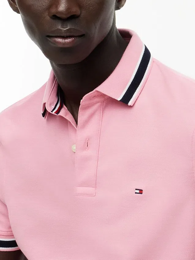 Regular Fit Tipped Wicking Polo Regular Fit Tipped Wicking Polo