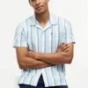 Regular Fit Twill Camp Shirt Regular Fit Twill Camp Shirt