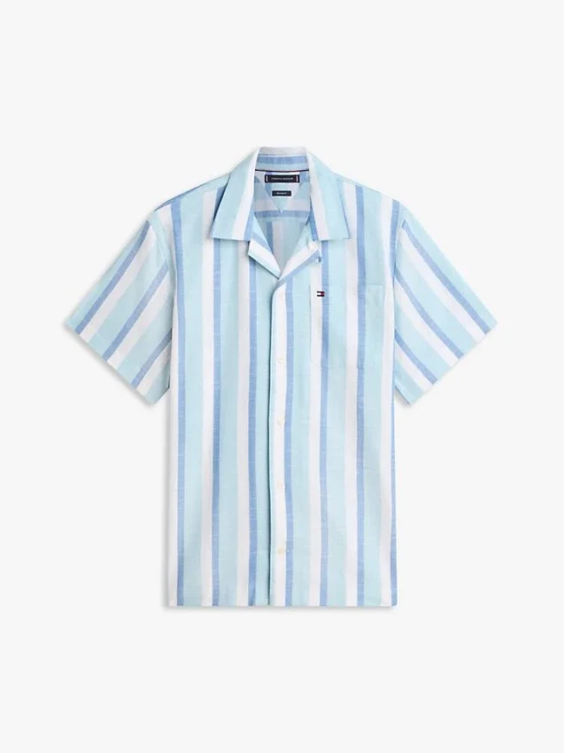 Regular Fit Twill Camp Shirt Regular Fit Twill Camp Shirt