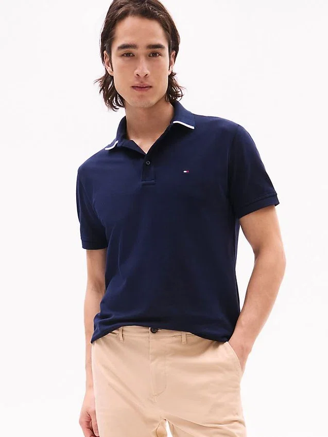 Regular Fit Under-Collar Logo Polo Regular Fit Under-Collar Logo Polo