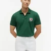 Regular Fit Wavy Flag Smooth Cotton Polo Regular Fit Wavy Flag Smooth Cotton Polo