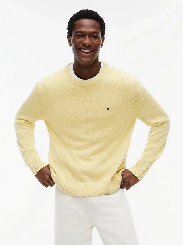 Relaxed Fit Boucle Sweater Relaxed Fit Boucle Sweater