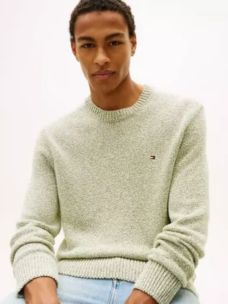 Relaxed Fit Boucle Sweater