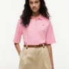 Relaxed Fit Cotton Interlock Polo Relaxed Fit Cotton Interlock Polo