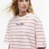 Relaxed Fit Embroidered Script T-Shirt Relaxed Fit Embroidered Script T-Shirt