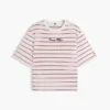 Relaxed Fit Embroidered Script T-Shirt Relaxed Fit Embroidered Script T-Shirt