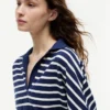Relaxed Fit Heathered Stripe Polo Relaxed Fit Heathered Stripe Polo