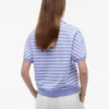 Relaxed Fit Heathered Stripe Polo Relaxed Fit Heathered Stripe Polo