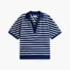Relaxed Fit Heathered Stripe Polo Relaxed Fit Heathered Stripe Polo