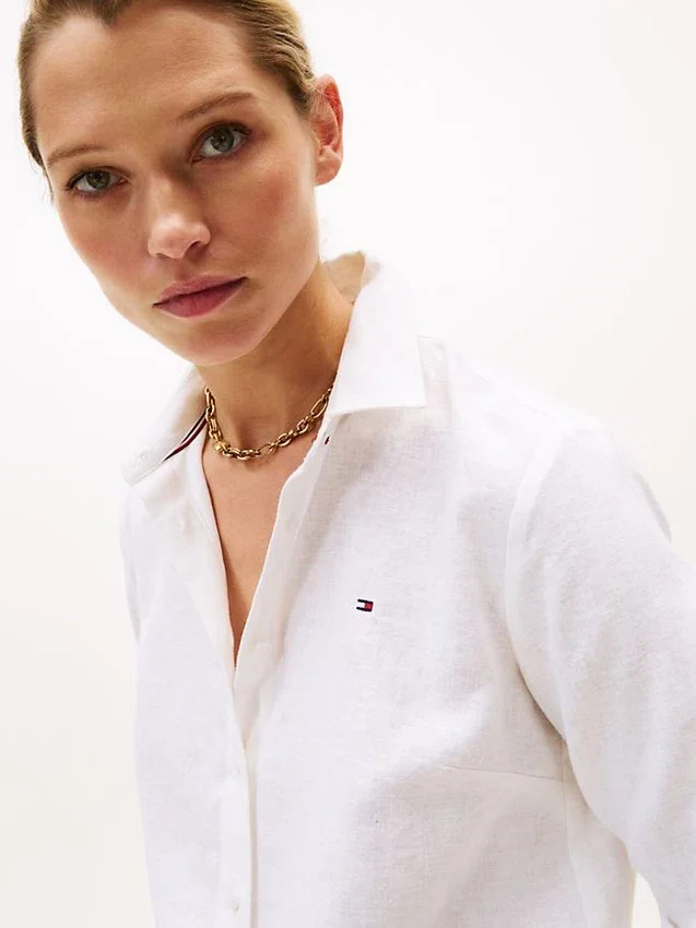 Relaxed Fit Linen-Blend Shirt Relaxed Fit Linen-Blend Shirt