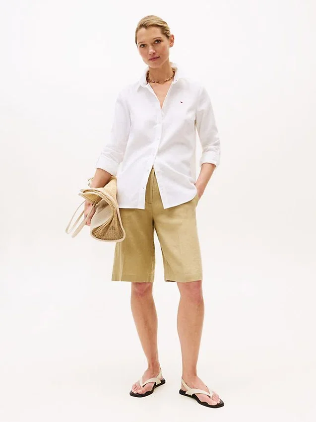 Relaxed Fit Linen-Blend Shirt Relaxed Fit Linen-Blend Shirt