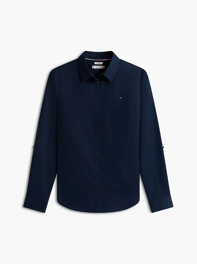 Relaxed Fit Linen-Blend Shirt Relaxed Fit Linen-Blend Shirt