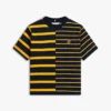 Relaxed Fit Mixed-Stripe T-Shirt Relaxed Fit Mixed-Stripe T-Shirt