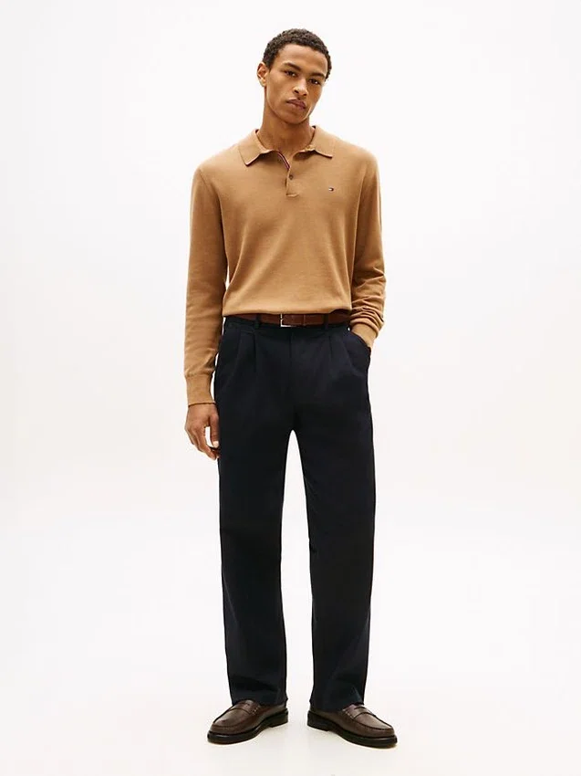 Relaxed Fit Pleated Trouser Relaxed Fit Pleated Trouser