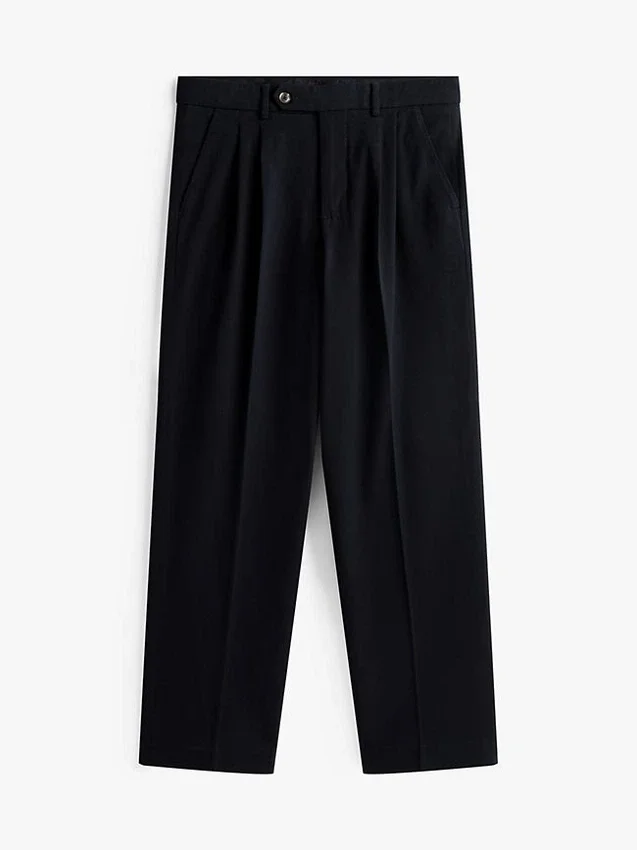 Relaxed Fit Pleated Trouser Relaxed Fit Pleated Trouser